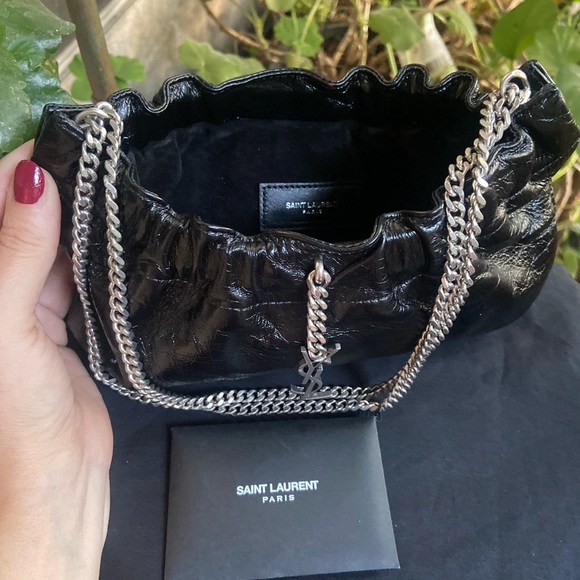 YSL Mini Hobo Handbag. - Picture 4 of 14